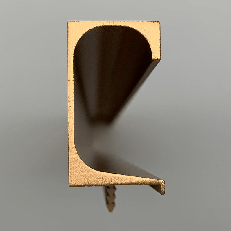 Extrusions-Aluminiumprofile Kundenspezifische Möbelbeschläge für Baumaterialdekor