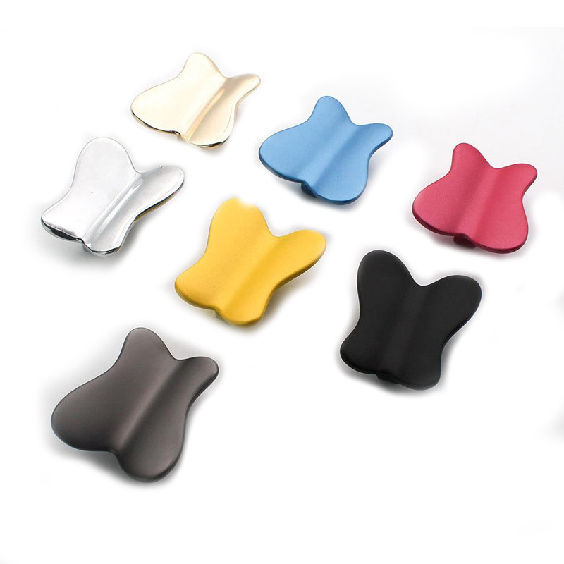 52mm Schmetterlings-bunte Kinder entwerfen Zink-Legierungs-Griff für Kinderraum