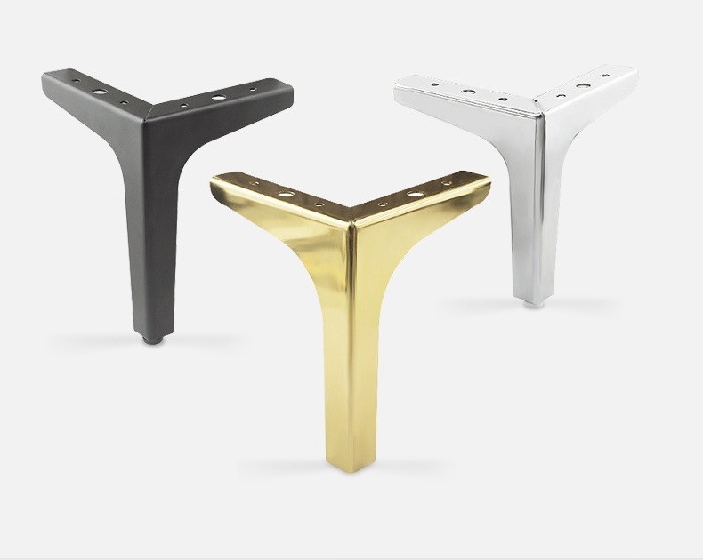 Metall-Sofa Corner Feet Furniture Hardware-Installations-Chrome-Möbel-Bein für Sofa