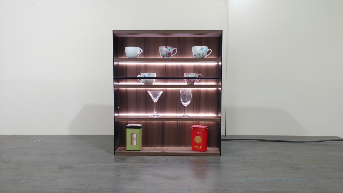 Mehrzweck-Aluminium-Buchregal-Anzeige Regale Schrank für Bücher Led-Lichtstreifen-Anzeige