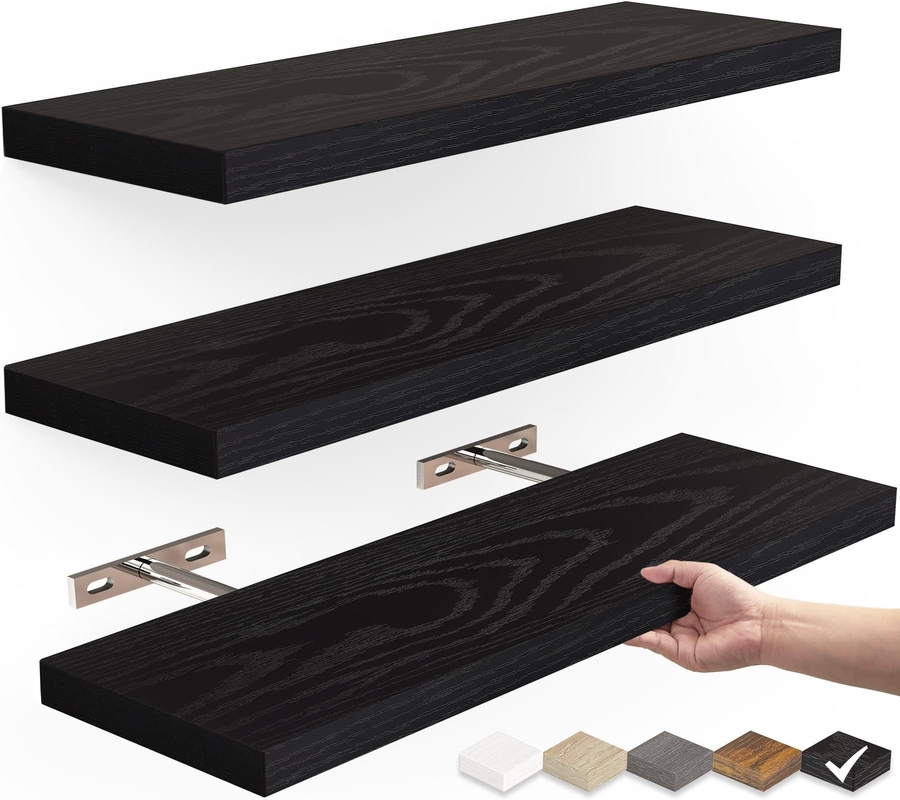 Buchregal mit Wandmontage aus weißem Holz Küchenregal mit Schwimmbad Regal für Wohnkultur