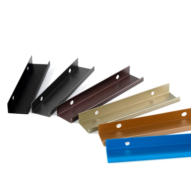 200mm RAL Farbzieht aluminiumschranktür mit anodisierter Schraube