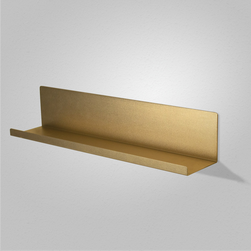 Soem fertigte Aluminiumbuch-Wand-Regal-dekoratives schwarzes Metallsich hin- und herbewegende Regale besonders an