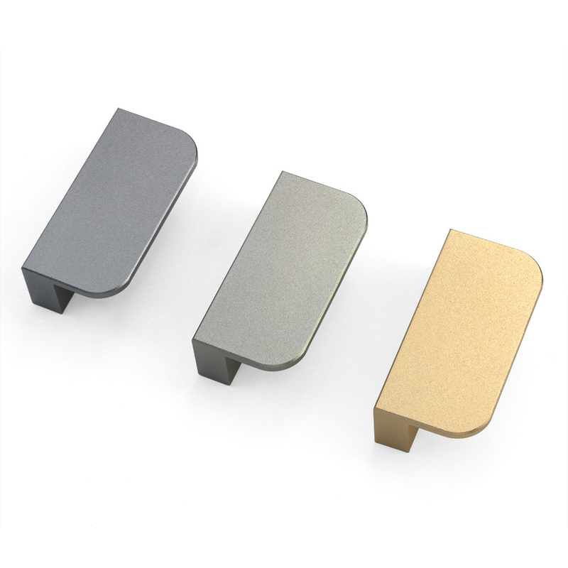 Kundengebundene Aluminiumlegierungs-Kabinett-Türgriffe 60mm bunt für Haupt-Hardware
