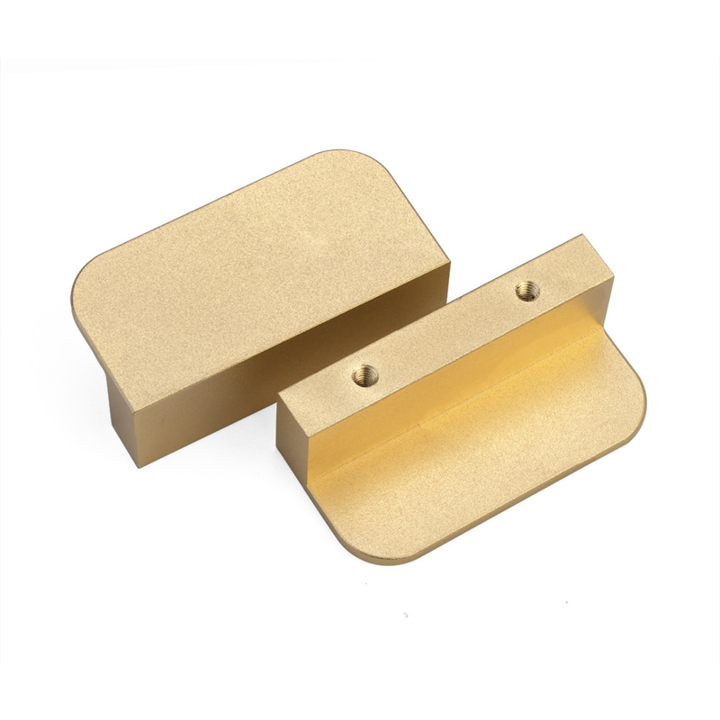 Kundengebundene Aluminiumlegierungs-Kabinett-Türgriffe 60mm bunt für Haupt-Hardware