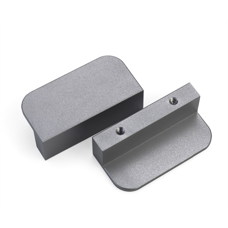 Kundengebundene Aluminiumlegierungs-Kabinett-Türgriffe 60mm bunt für Haupt-Hardware